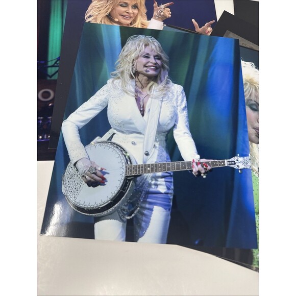 DOLLY PARTON PHOTO COLLECTION 8 x 10 LOT OF 22 Performance Press Candid etc - Picture 13 of 16